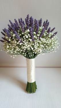 "Save-Forever" Lavender Wedding Flowers - Image 3