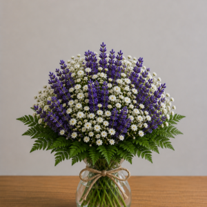 Lavender Spring Mix Bouquet in a Vase